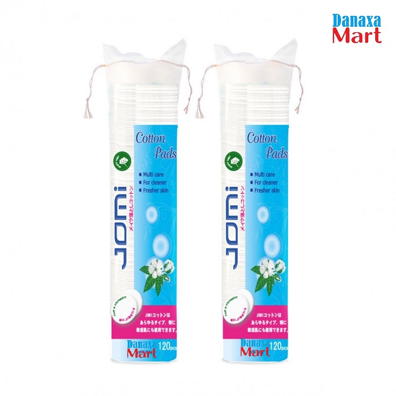 Combo 2 gói bông tẩy trang jomi 120 miếng