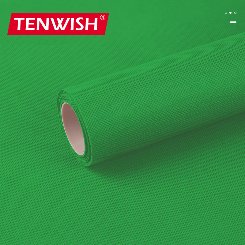 Tenwish 1.6x1m/2m/3m Chroma Key Backdrop Green Screen for Photo Studio Background Non Woven Fabrics Photo Studio Equipment