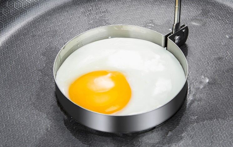 Cooking Kitchen Tools Stainless Steel Fried Egg Shaper Ring Pancake Mould Mold