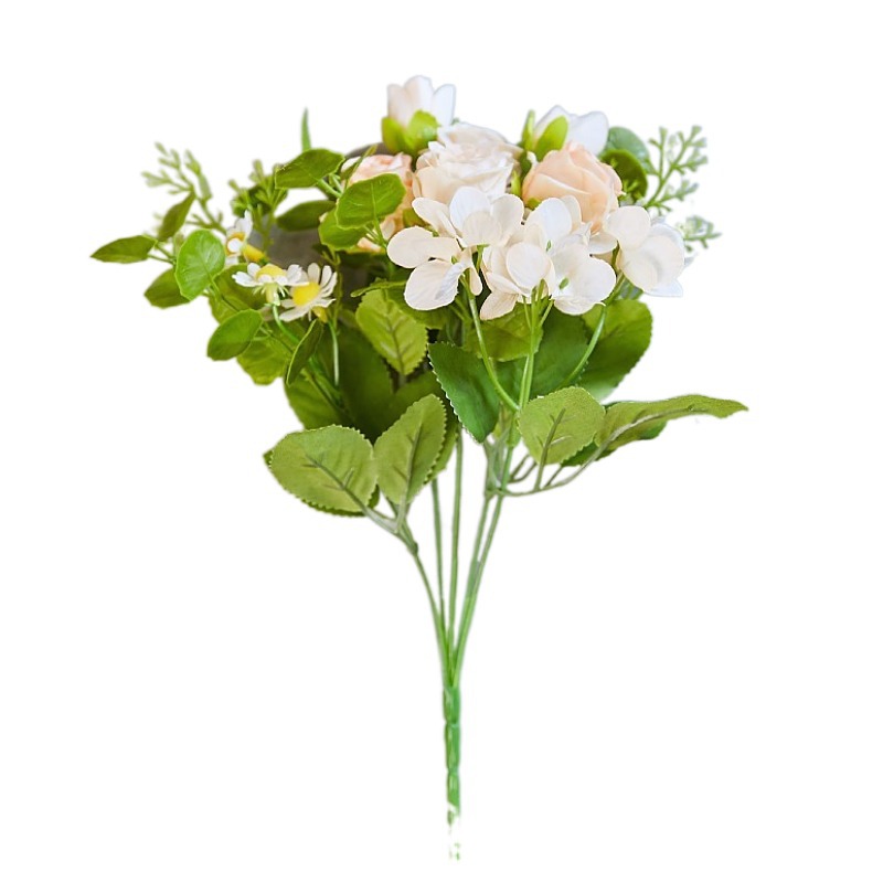 Rose Chamomile Combination Flower Soft Rose Artificial Flower