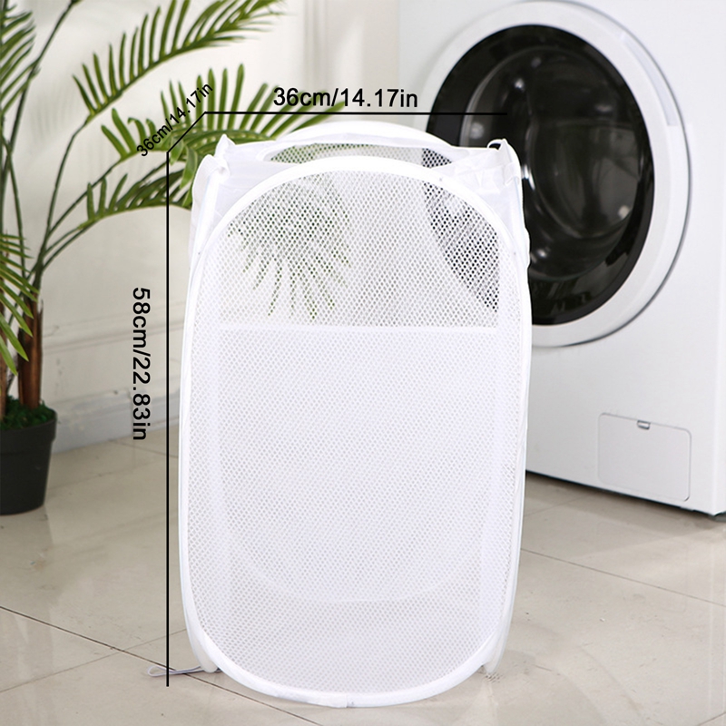 Giỏ đồ có thể gập lại liliar, giỏ đồ có thể gập lại có tay cầm, lưới giặt giỏ cho phòng trẻ em, ký túc xá đại học, cắm trại và du lịch