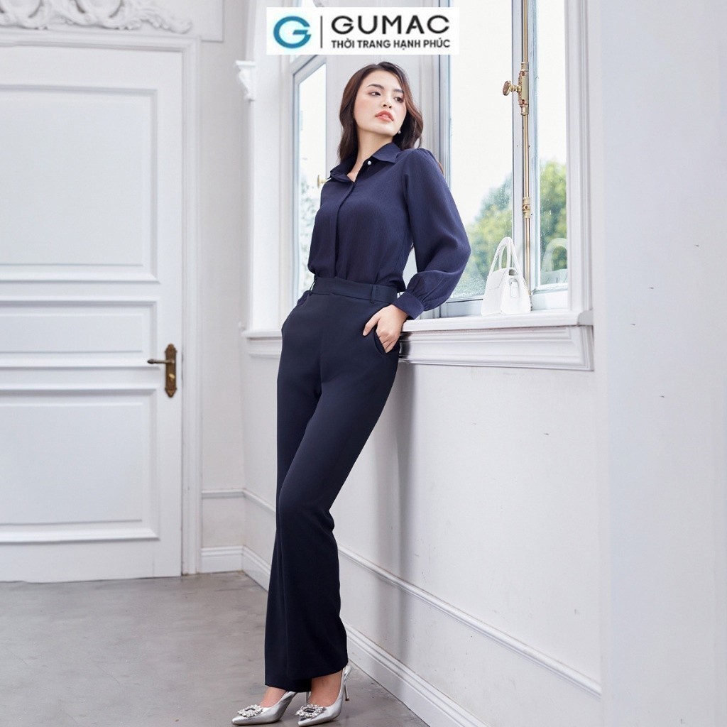 Áo sơ mi nữ căn bản thời trang GUMAC AD12011
