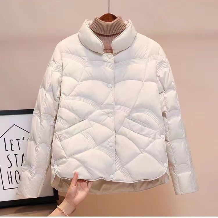 Áo khoác phao nữ dáng ngắn croptop 2023 dáng dài hàn quốc tay dài bigsize bé gái béo 5 màu Áo Khoác Phao Dày Dặn Phong Cách Hàn Quốc Thời Trang Mùa Đông 2022 Cho Nữ1115