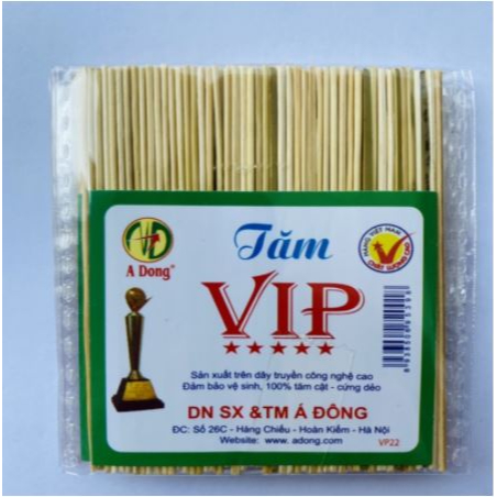 Set 5 gói tăm tre việt nam xỉa răng