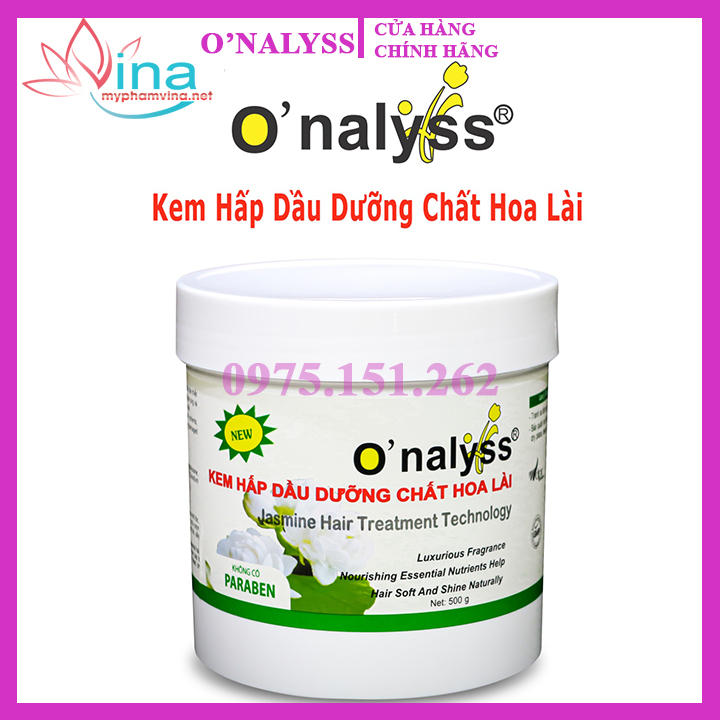 [HCM]Kem hấp dầu dưỡng chất hoa lài Onalyss 1000g