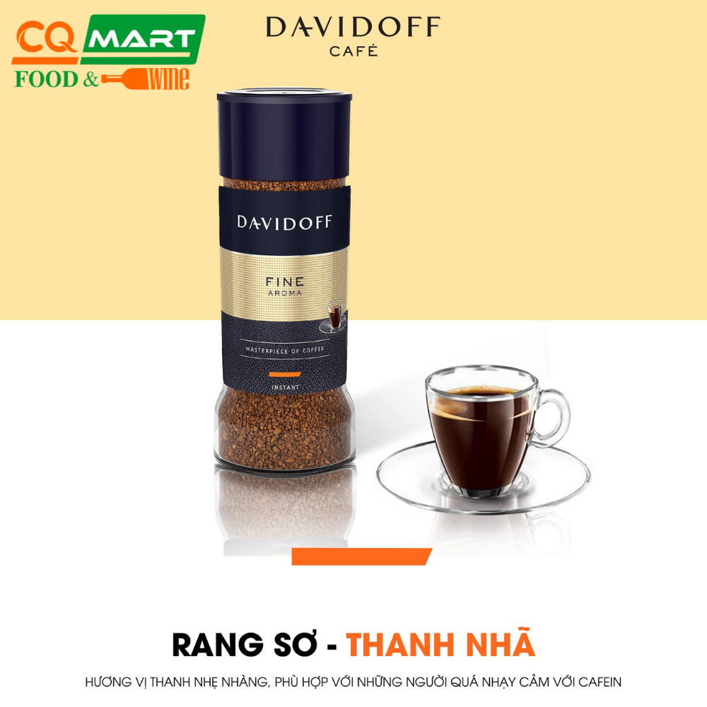 Cà Phê Hòa Tan Davidoff Fine Aroma 100g