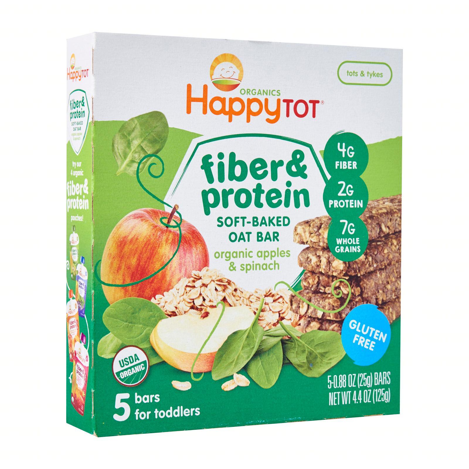Happy Family Happy Tot Fiber And Protein Soft-Baked Oat Bar