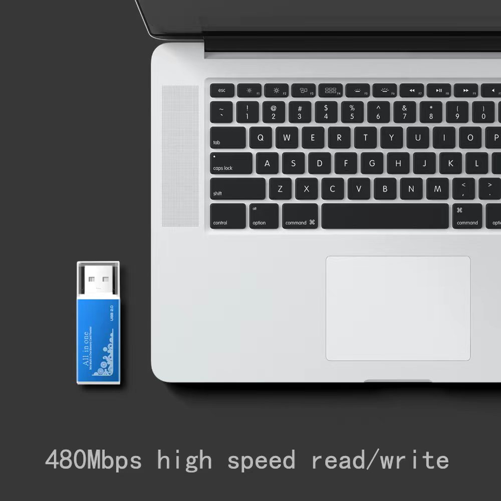 4 Trong 1 đầu đọc thẻ USB Cho Sony thẻ nhớ Pro Duo Đa đầu đọc thẻ nhớ Cho SD TF MS M2 Bộ chuyển đổi thẻ Cắm Và Chơi Cho Máy Tính Xách Tay Máy tính để bàn