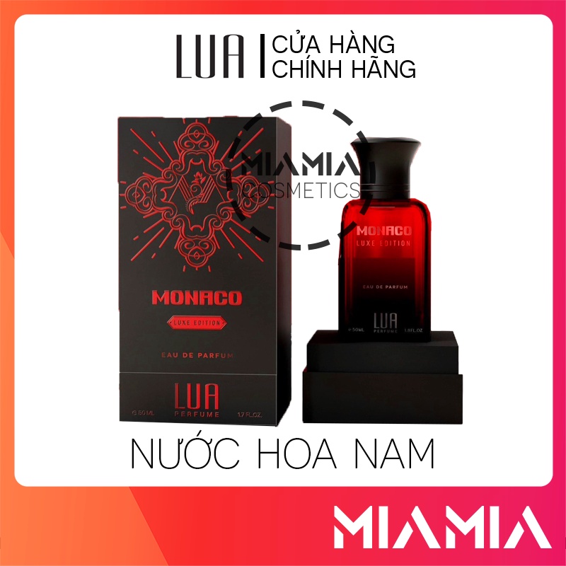 Nươc Hoa Nam Monaco Luxe Edition Lua Perfume Chính Hãng - Nước Hoa Nam Mùi Hương Quyến Rũ Nam Tính
