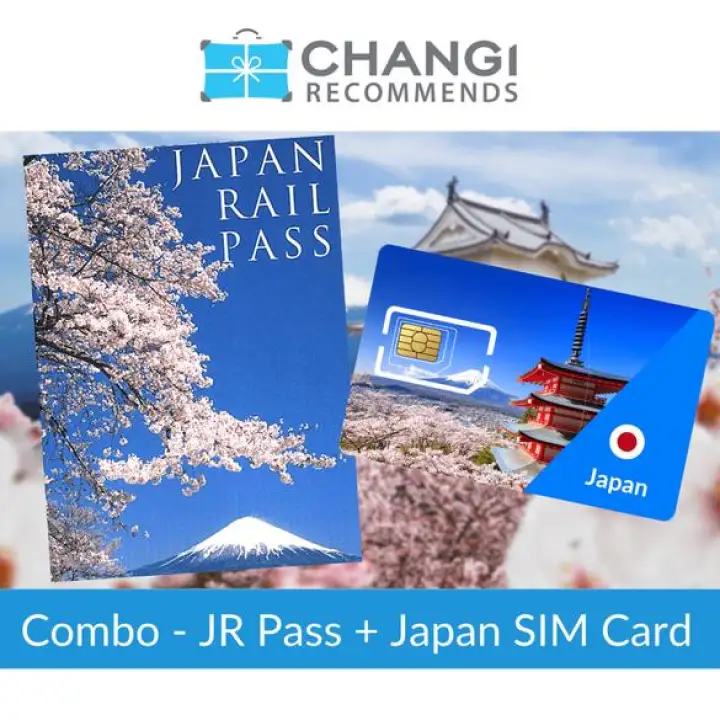 Combo) Japan Rail Jr Pass Nationwide (Ordinary) - 7 Days Adult & Japan Sim  Card 4G Unlimited Data 8 Days | Lazada Singapore