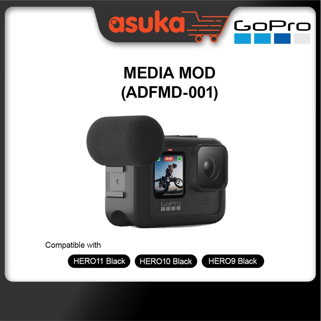 GoPro HERO11 HERO10 HERO9 Black Media Mod (ADFMD-001) | Lazada