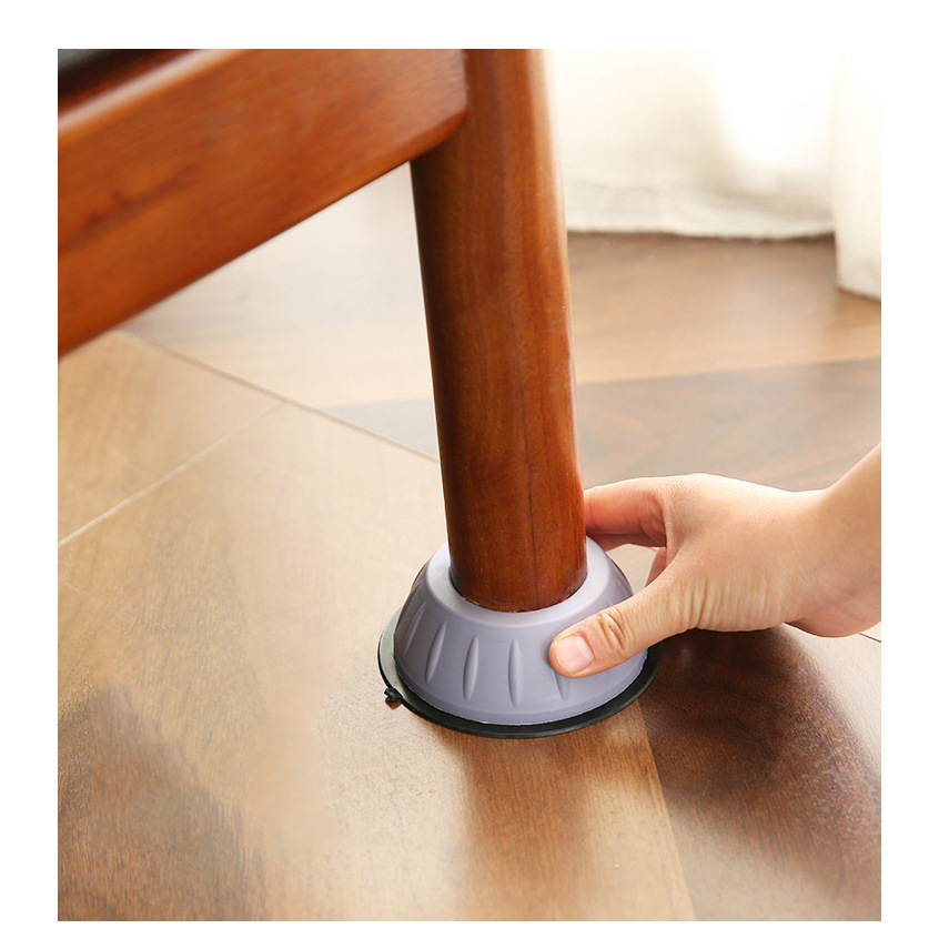 Combo of 4 High-Quality Anti-Vibration and Anti-Slip Foot Pads for Washing Machines, Tables, Chairs, Refrigerators