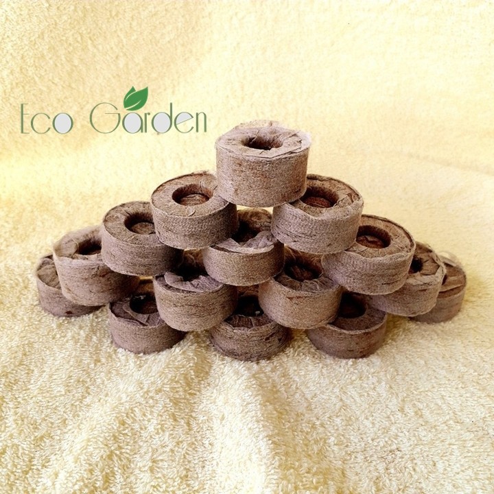 Bộ 4 món vật tư thủy canh (viên nén ươm hạt + rọ thủy canh + dung dịch thủy canh ...)