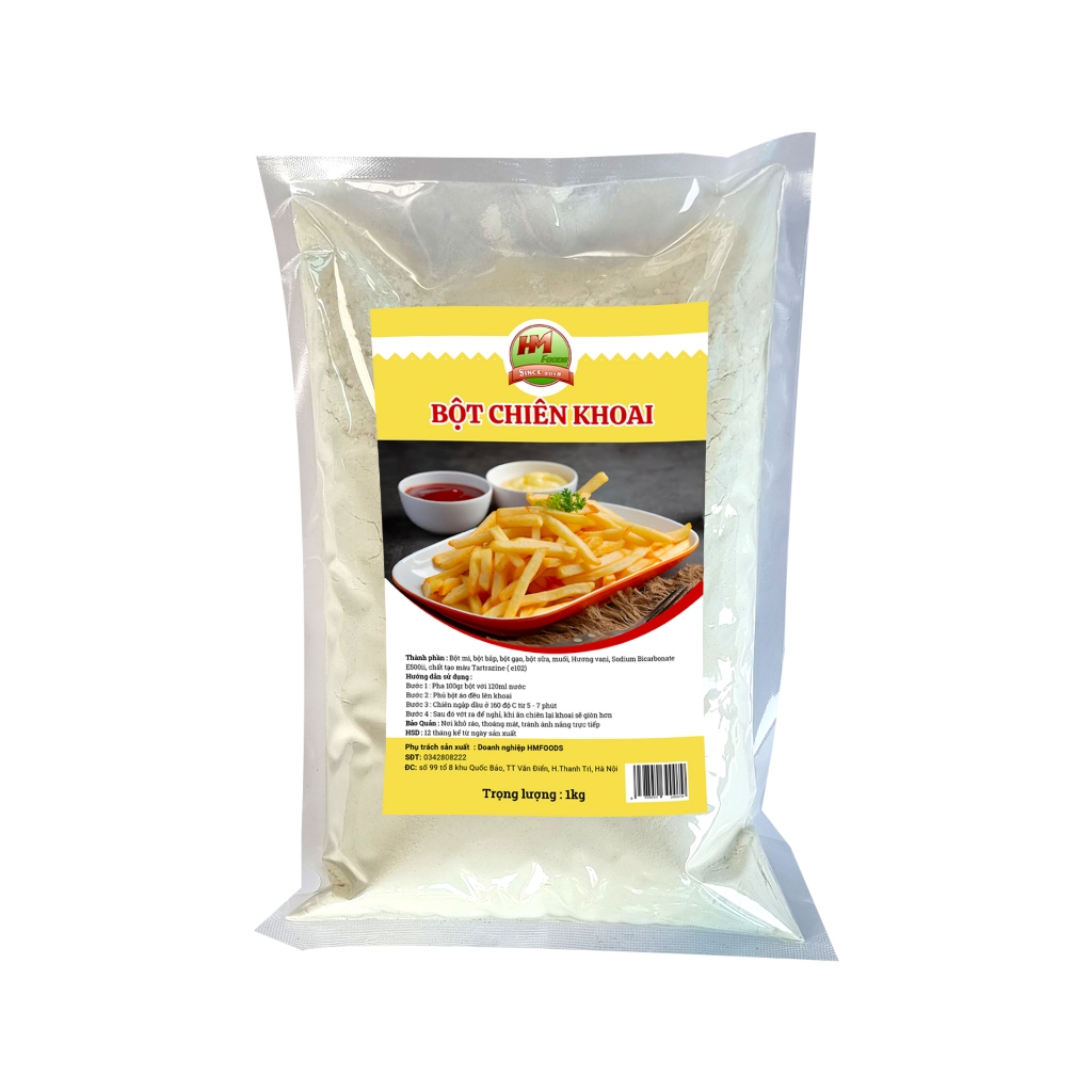 [RẺ VÔ ĐỊCH] Bột Chiên Giòn Khoai hmfoods (1kg)