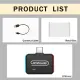 V5 RCM Loader+RCM Jig Clip Tool for Nintend Switch NS Console with USB Cable Built in Injection Program Parts Accessories. 