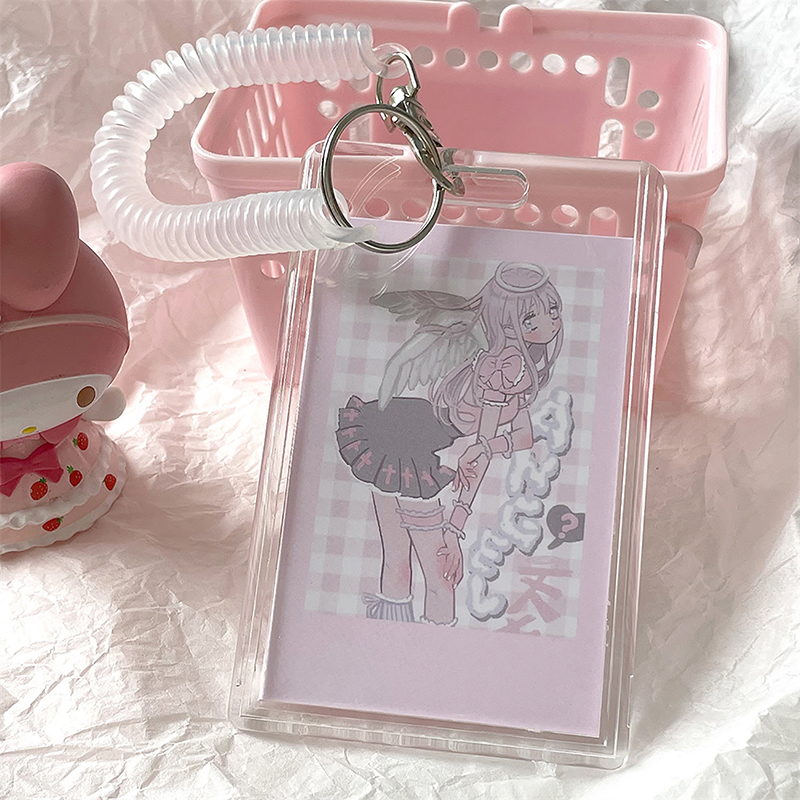 %E3%80%90WEJA%E3%80%91HUFANG%20Acrylic%20Photocard%20Holder%20Kpop%20Idol%20Card%20Holder%20Transparent%20Photo%20Sleeves%20Portable%20ID%20Bus%20Card%20Protector%20Pendant%20Keychain%20-%20Image%202