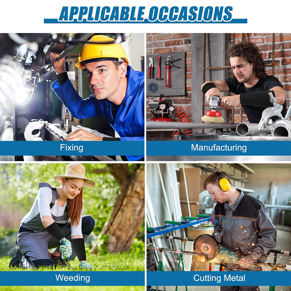 Kuying%20Fashion%201Pair%20Level%205%20HPPE%20Cut%20Arm%20Sleeve,Cut%20Resistant%20Thumb%20Protector%20Sleeves,Resistant%20Anti-Puncture%20Work%20Protection%20Arm%20Sleeve%20-%20Image%206