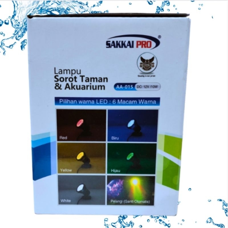 SAKKAI PRO AA 015 Lampu LED aquarium sorot taman Aquascape