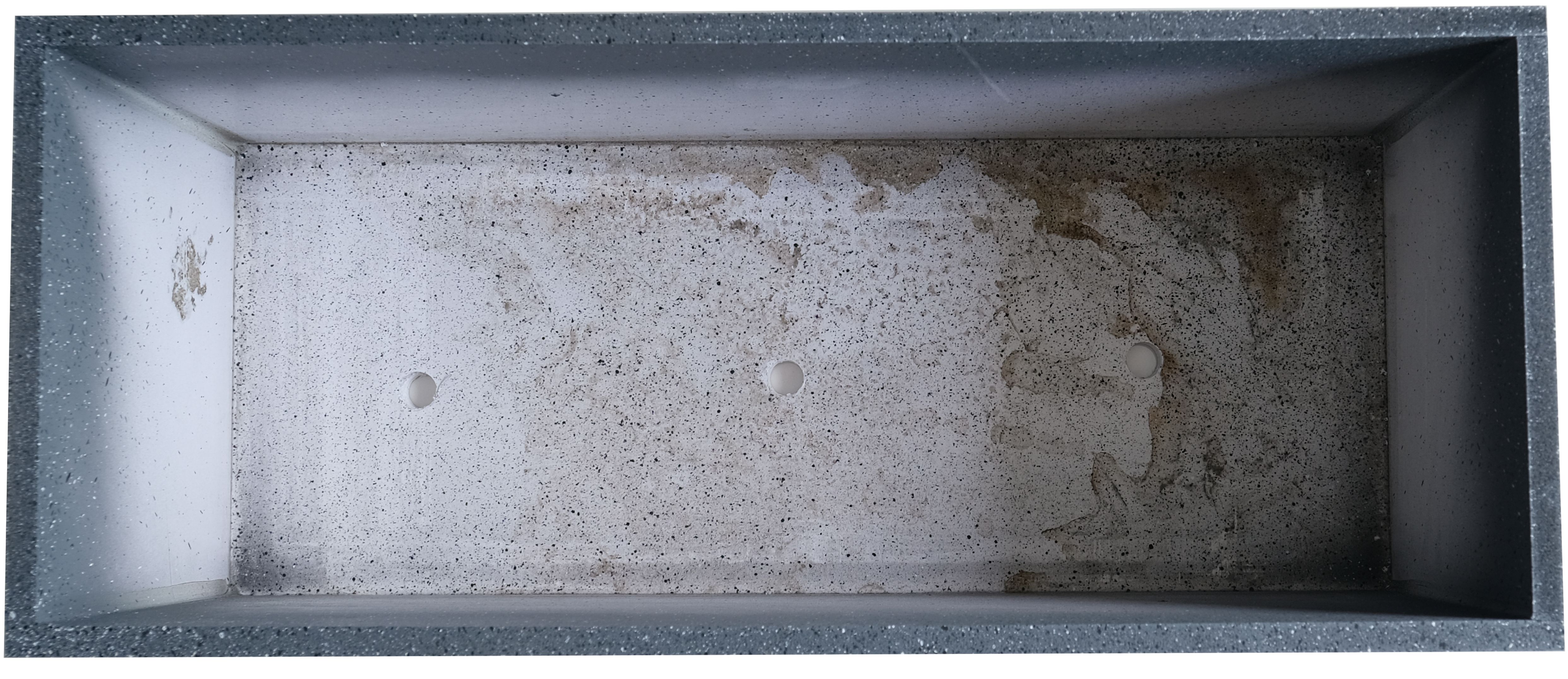 Chậu composite hình chữ nhật 50*20*25 ( màu giả đá) Home Việt