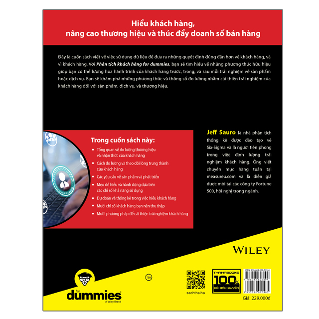Sách - Phân tích khách hàng for dummies - Thaihabooks