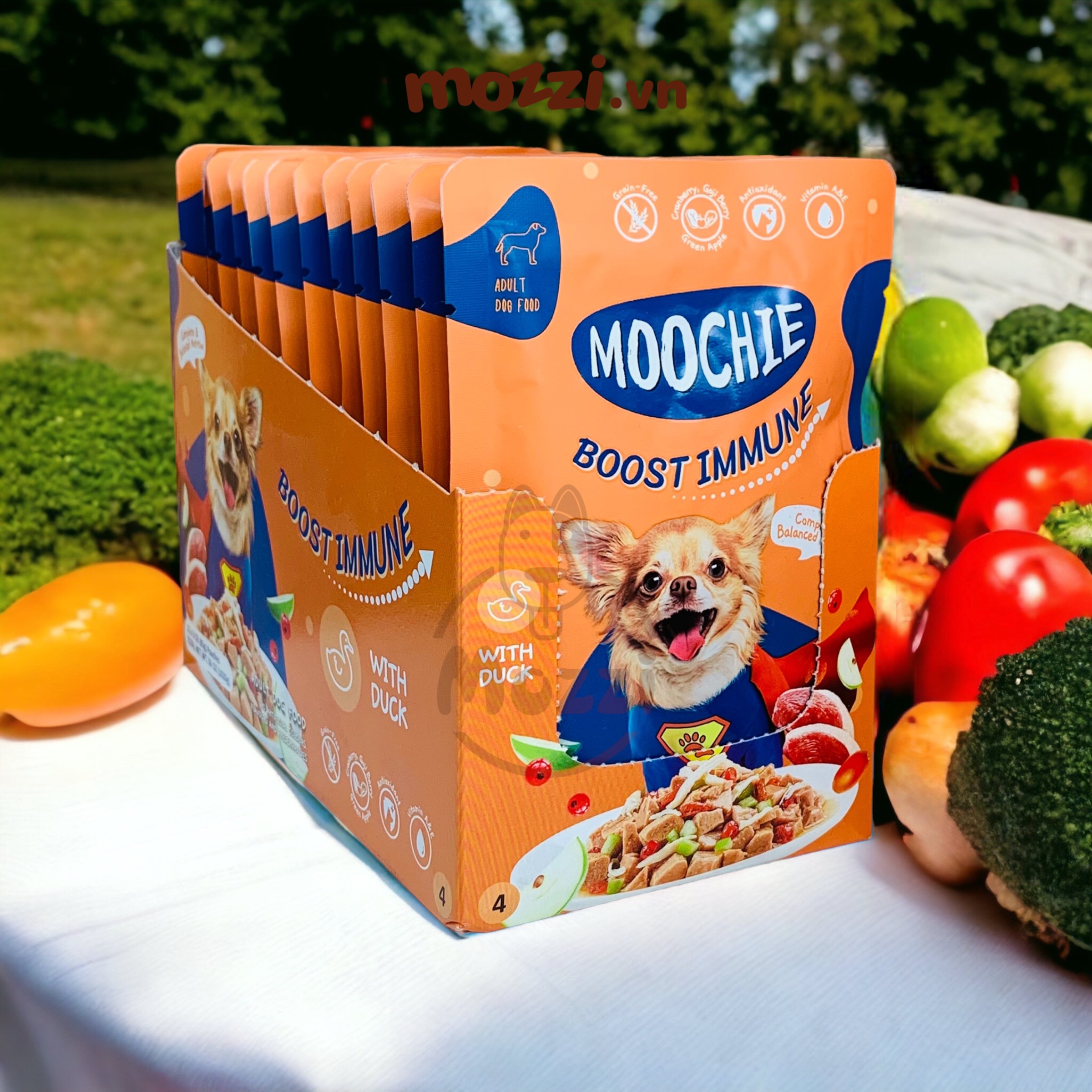 Pate Moochie gói 85gr cho chó