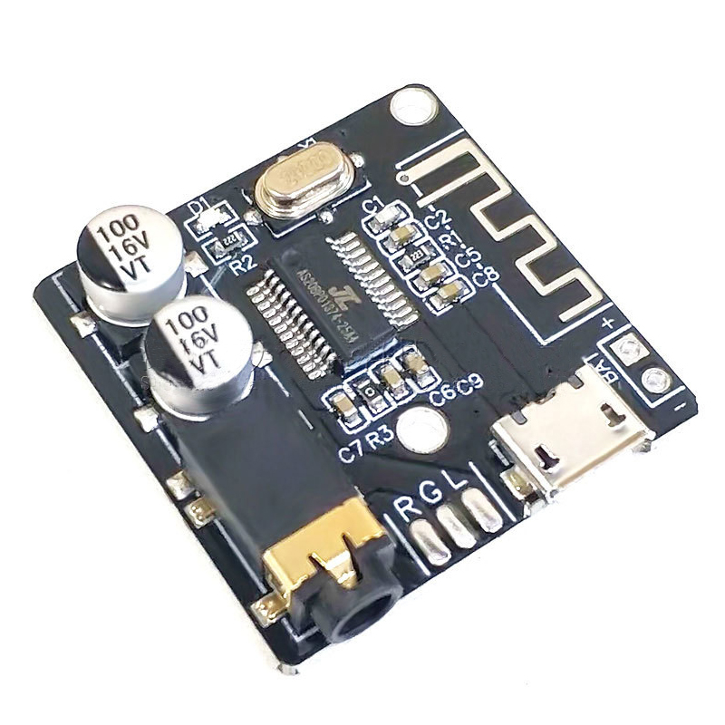 DIY Bluetooth 5.1 Audio Receiver Module MP3 Bluetooth Decoding Board Car Speaker Audio Amplifier Board 4.1