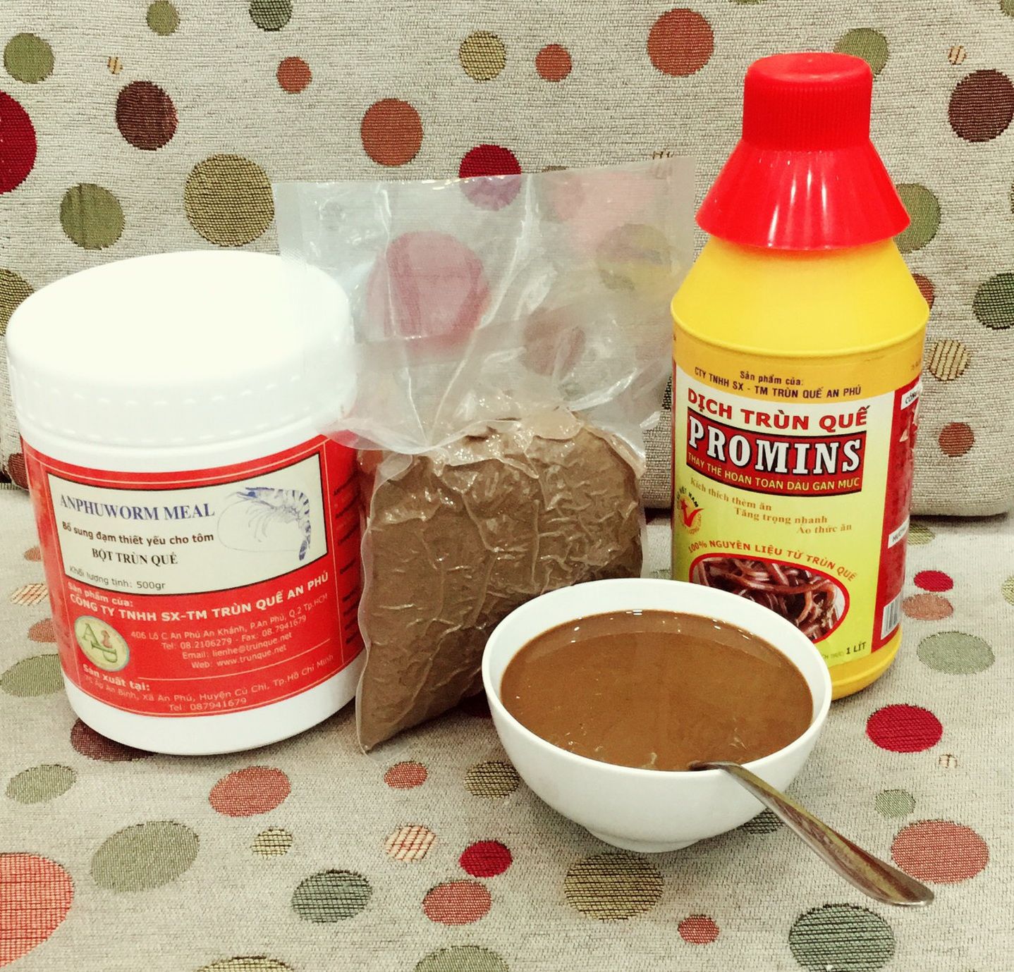 Combo mồi câu cá từ trùn quế 330k