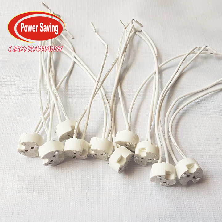 Combo 10 đuôi ghim sử dụng cho bóng đèn ghim mr16