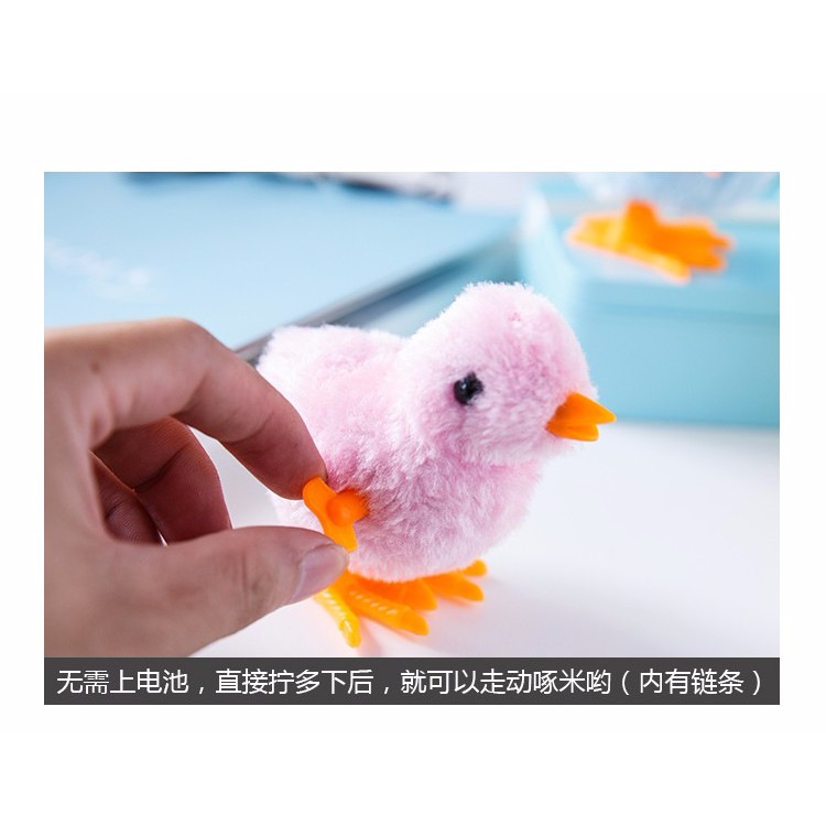 Gà Con Đồ Chơi Lên Dây Cót Dễ Thương Cho Bé