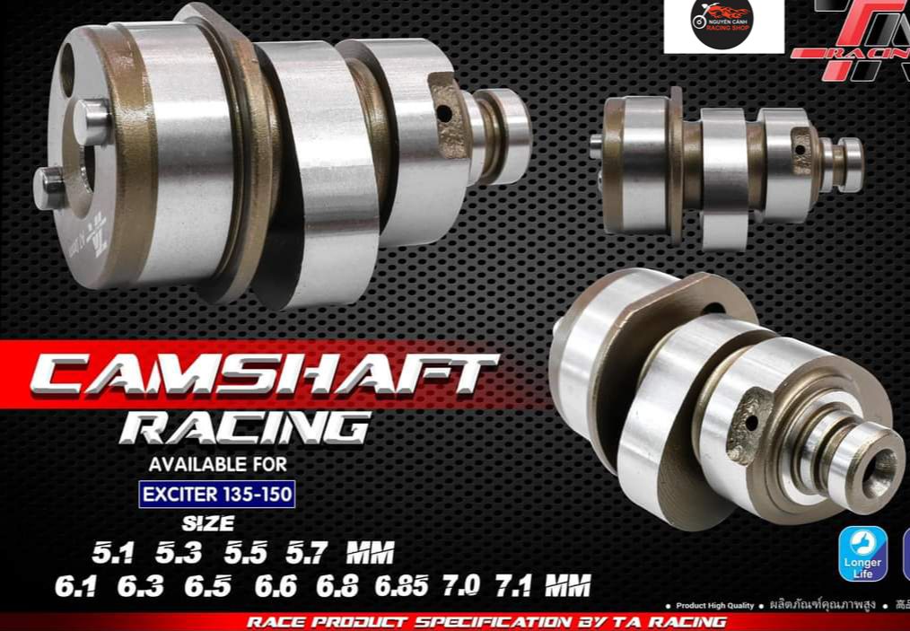 Cốt Cam TA Racing xe Exciter