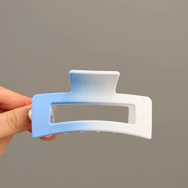 Kẹp tóc gradient phong cách hàn quốc đơn giản phụ kiện tóc nhiều màu sắc cho nữ