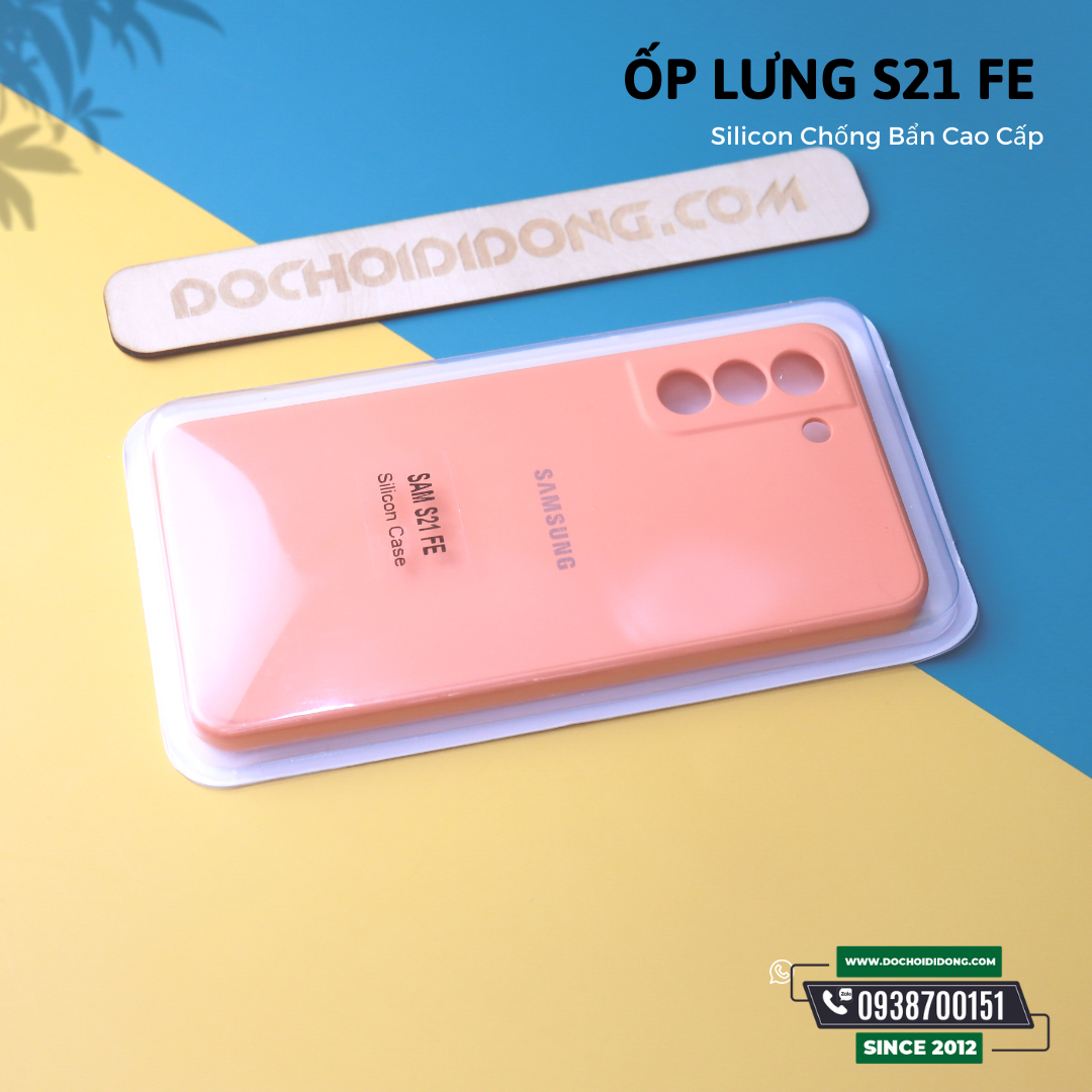 Ốp Lưng Samsung S21 Fe Silicon Chống Bẩn Cao Cấp