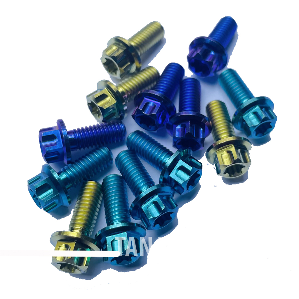 Ốc titan gr5 6li15 đầu vương miệng -pttt