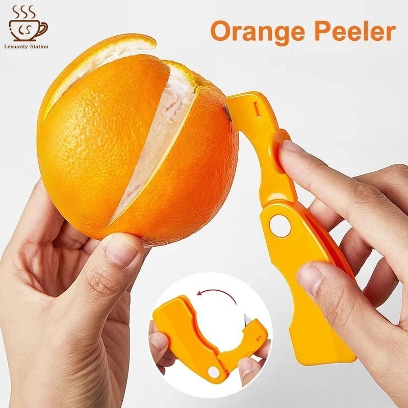 Multifunctional Orange Peeler Tool Easy Peeling Orange Tool Vegetable Fruit Stripper