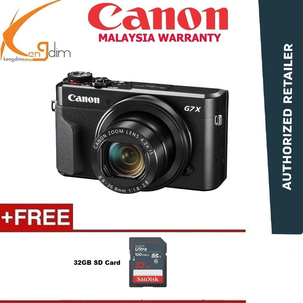 (PRE ORDER) Canon PowerShot G7x Mark II / G7XII Digital Camera (Canon