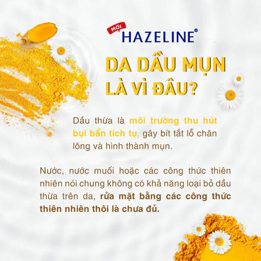 Hazeline Sữa Rửa Mặt Nghệ Hoa Cúc 100G
