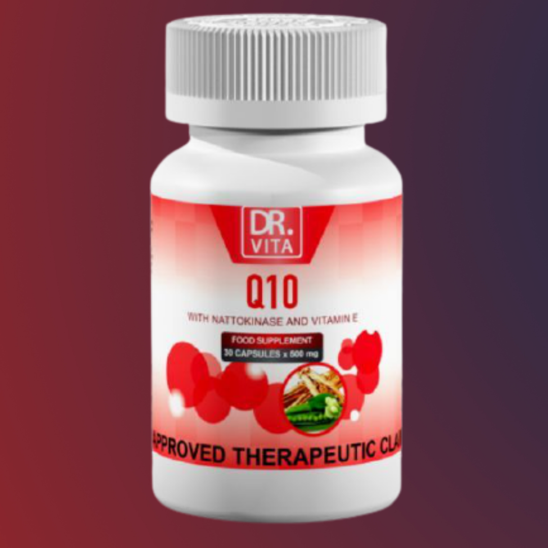 Dr. Vita Q10 With Nattokinase, Sodium Ascorbate, Vitamin E, Vitamin D