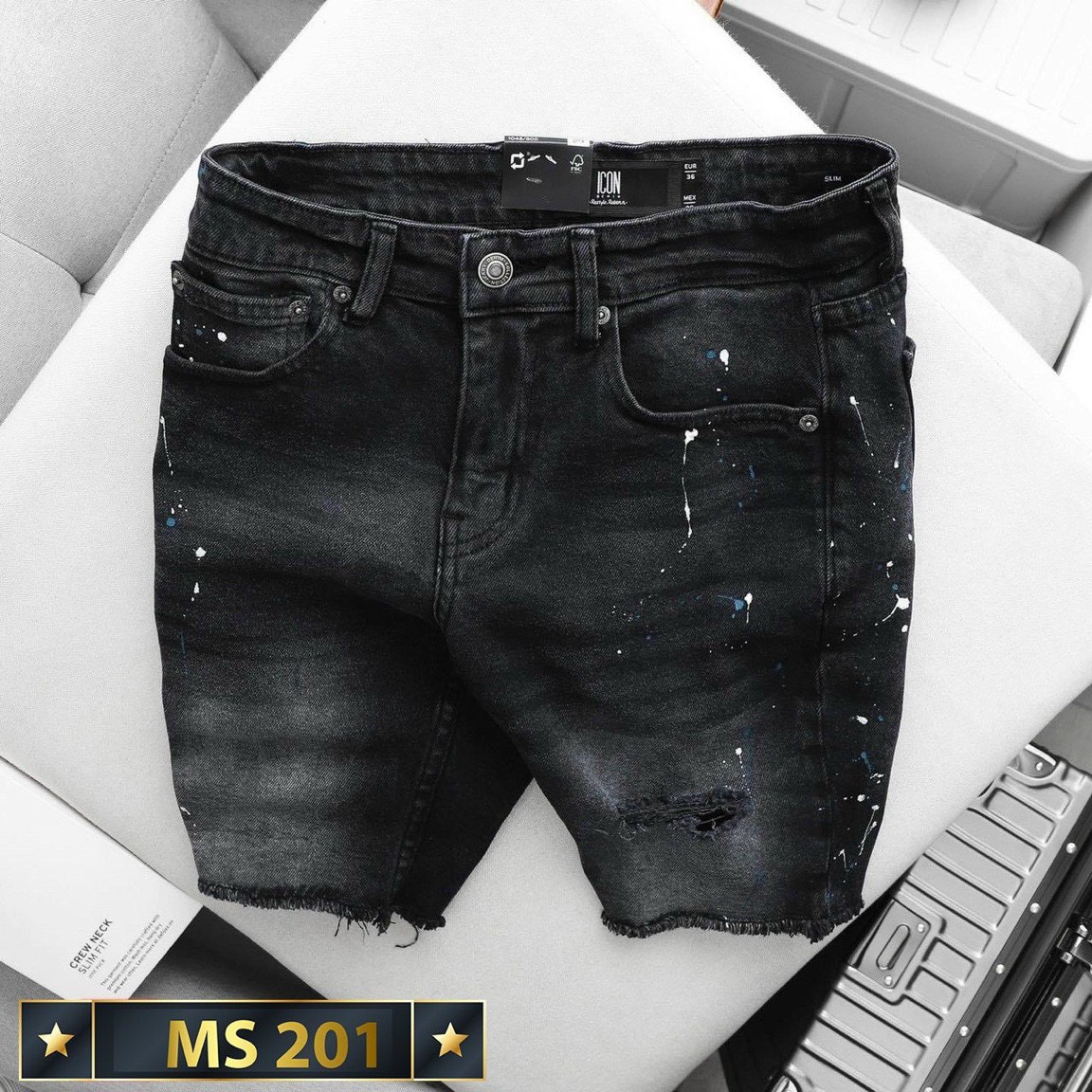 [HCM]quần short jean nam- quần jean ngố nam- quần short jean nam thời trang cao cấp binstore94 mqq246