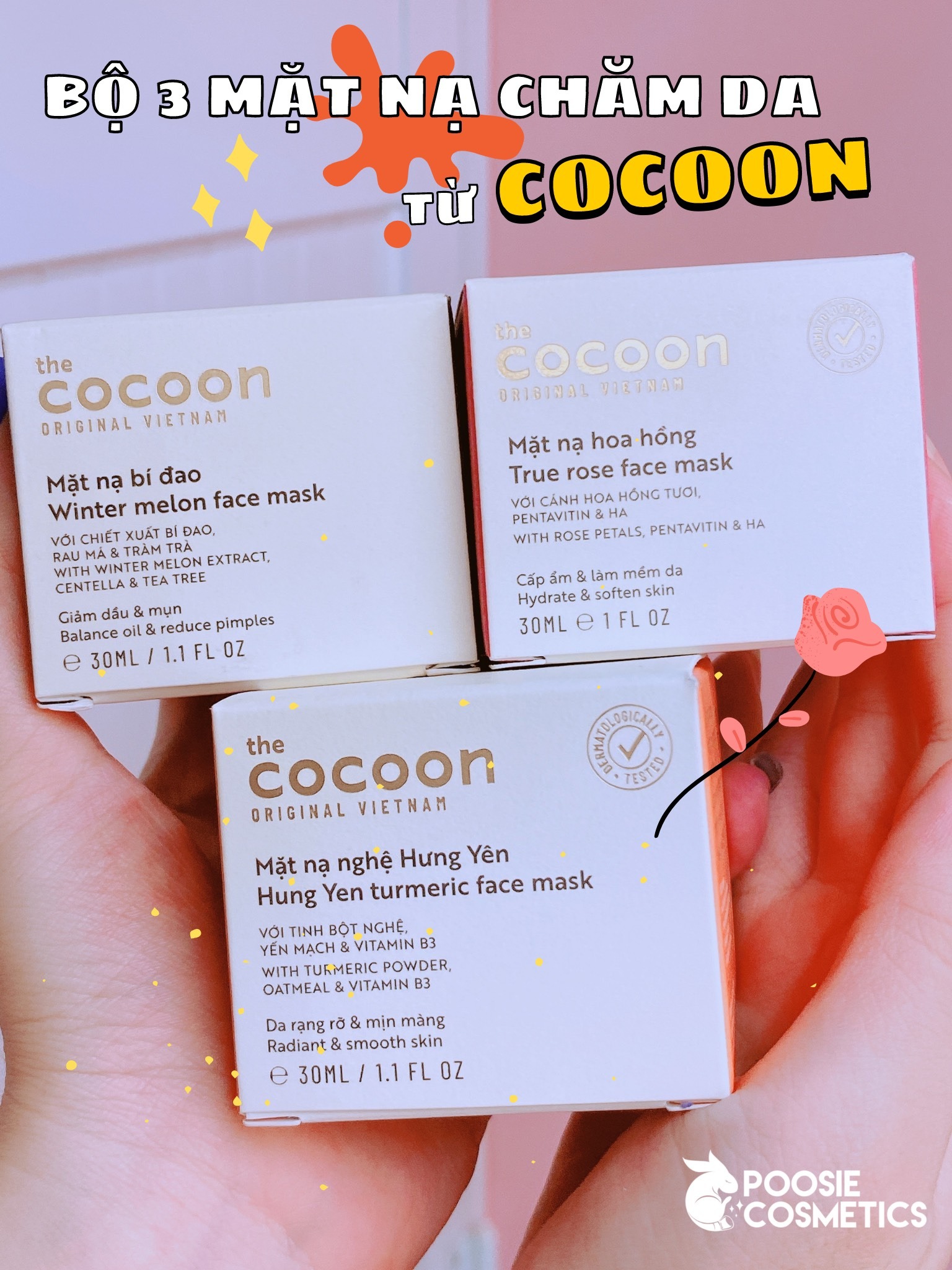 Mặt Nạ Bí Đao Cocoon (Winter melon face mask) 30ml