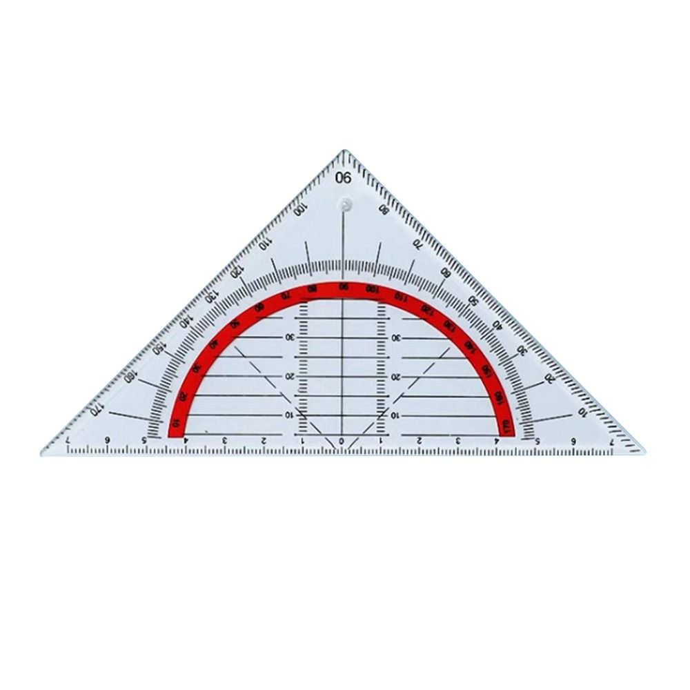 %E3%80%90Quality%E3%80%91%20180/360%20Protractor%20Durable%20Triangle/Half%20Round%20Transparent%20Drawing%20Angle%20Ruler%20Geometry%20Drawing%20Design%20-%20Image%202