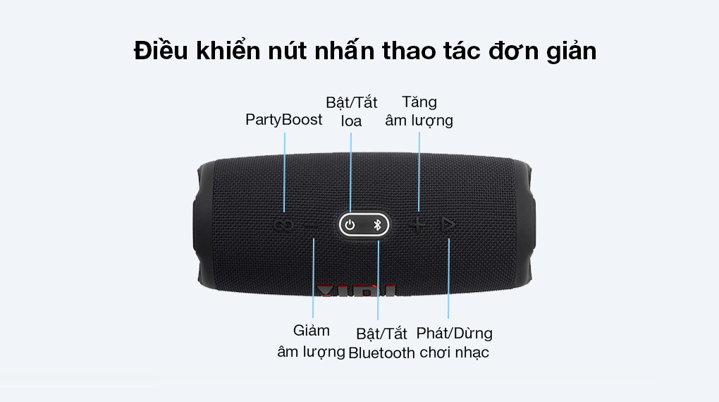 Loa Bluetooth JBL Charge 5 Chính Hãng PGI