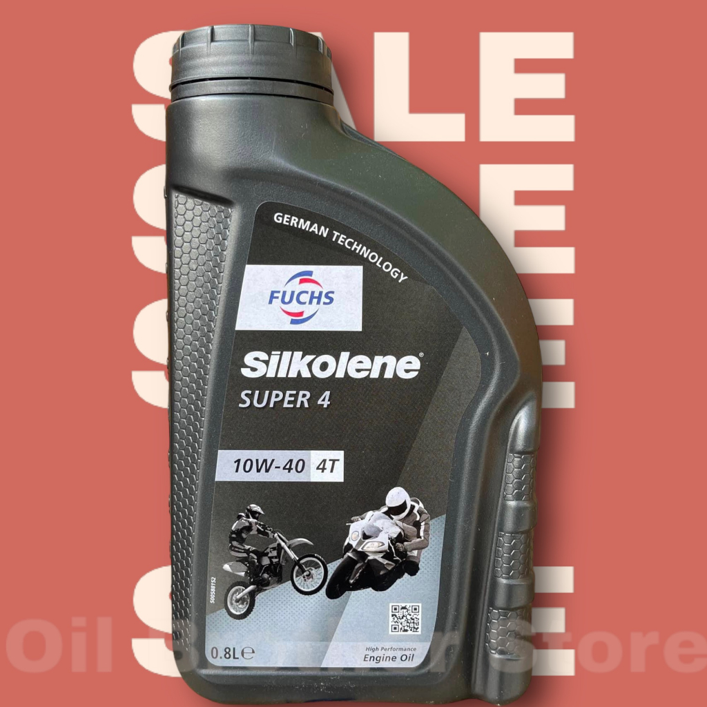 Nhớt xe số Fuchs Silkolene Max SUPER 4 10W40