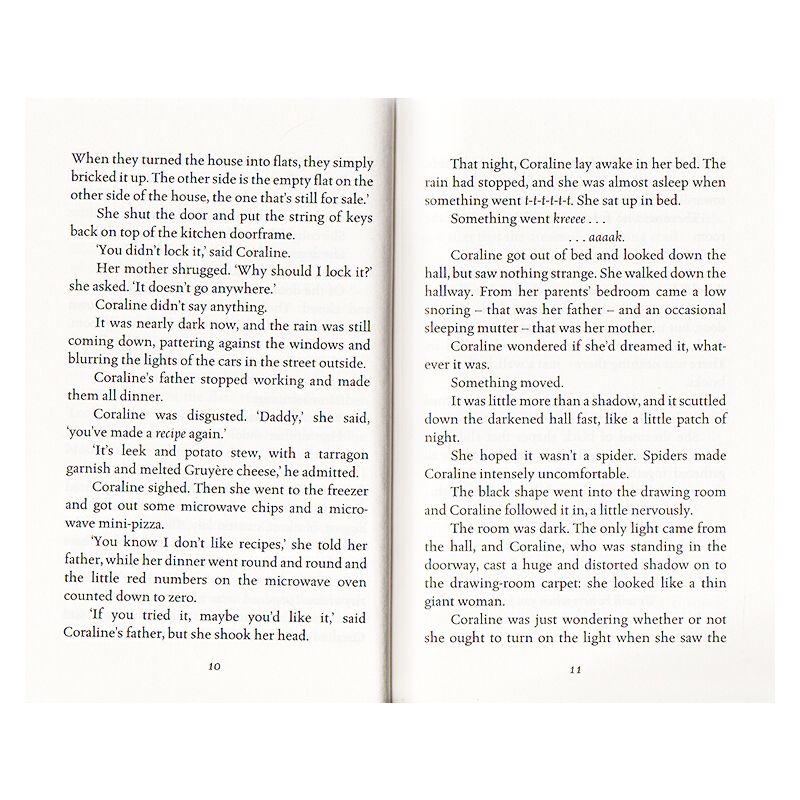 1 Book/Ghost Mother Original English Novel Coraline Neil Gaiman Juvenile  Fiction - AliExpress