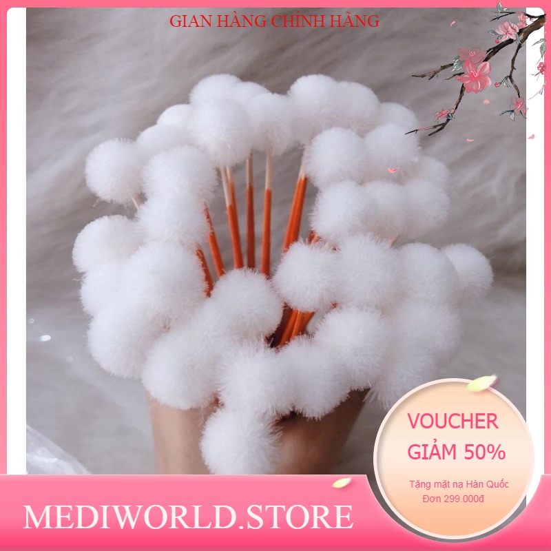 Combo 10 cây bông xe ráy tai - mediworld.store