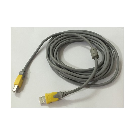 DÂY CÁP MÁY IN USB 2.0 - 1.5M - 10M - XÁM ARIGATO