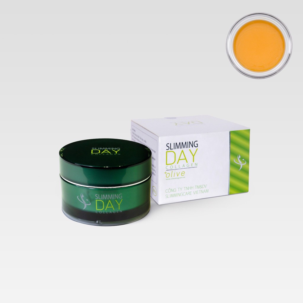 Kem tan mỡ bụng slimming day collagen olive thế hệ mới - tan mỡ mờ rạn hiệu quả slimming care