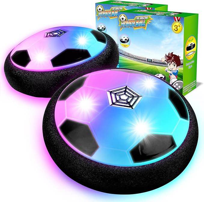 Hover Soccer Ball, Light Up Soccer Boys Toys, LED Indoor Toy for
