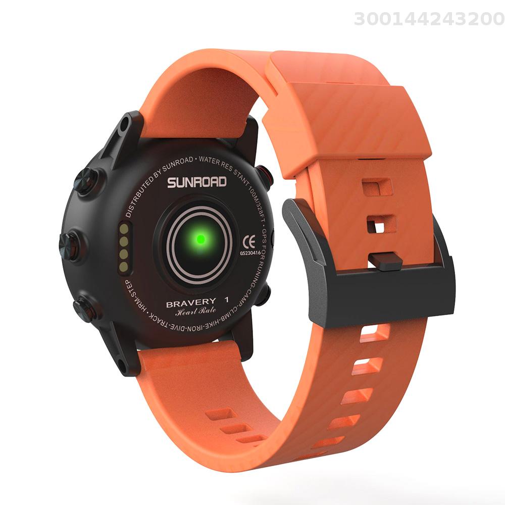 SUNROAD Outdoor GPS Sports Watch Fitness Tracker Wrist Watch for