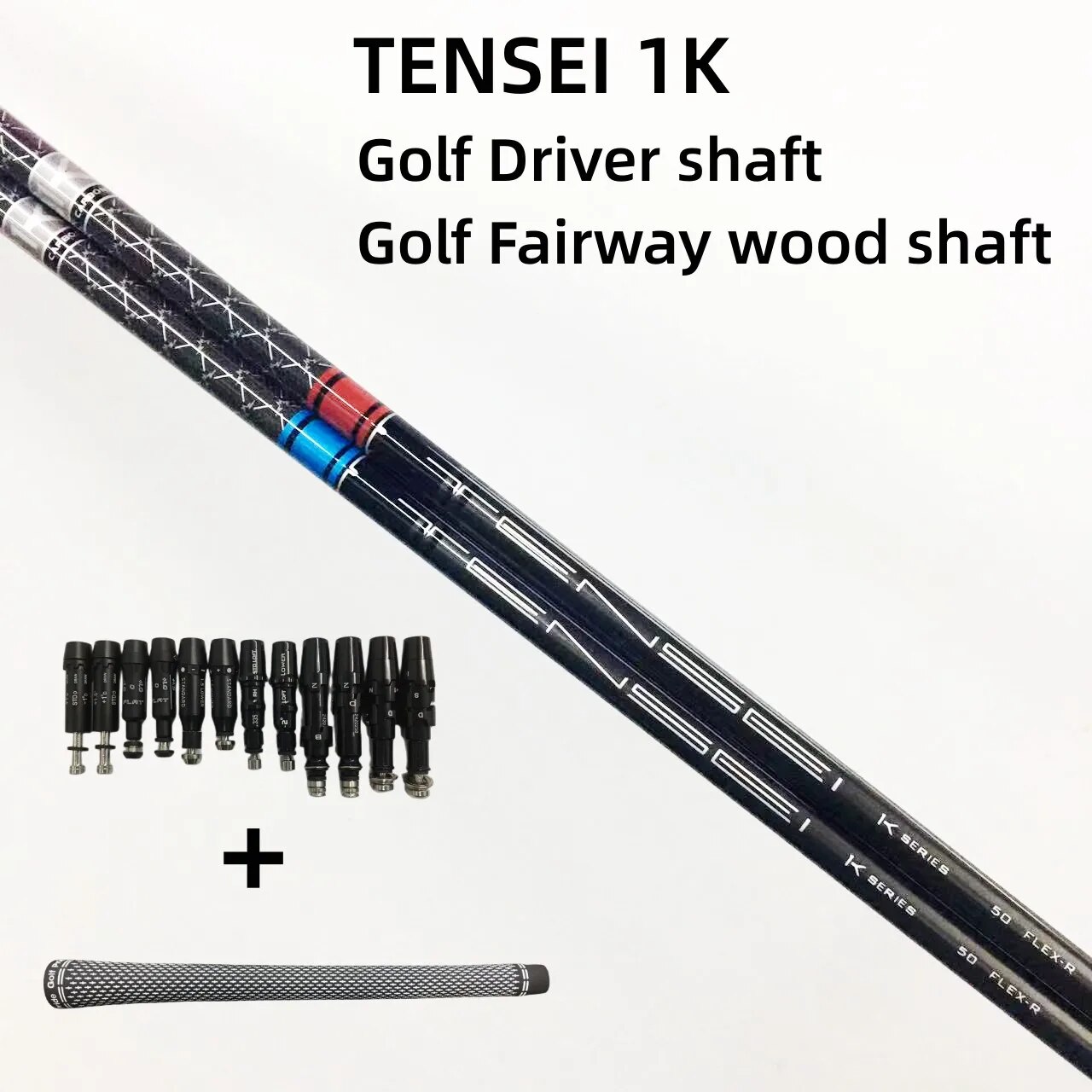 ピン　PING ドライバーシャフト テンセイPro Blue 1K 50S 1W ピン各種スリーブ超激安カスタム テンセイ プロ ブルー 1K