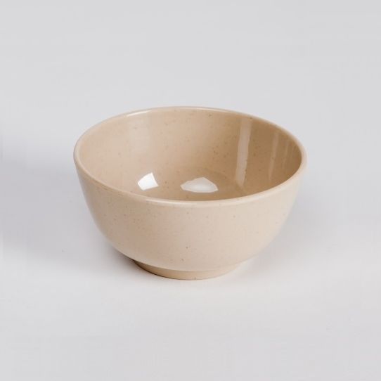 Combo 50 chén cơm nhựa melamine màu nâu (Chén CO02)